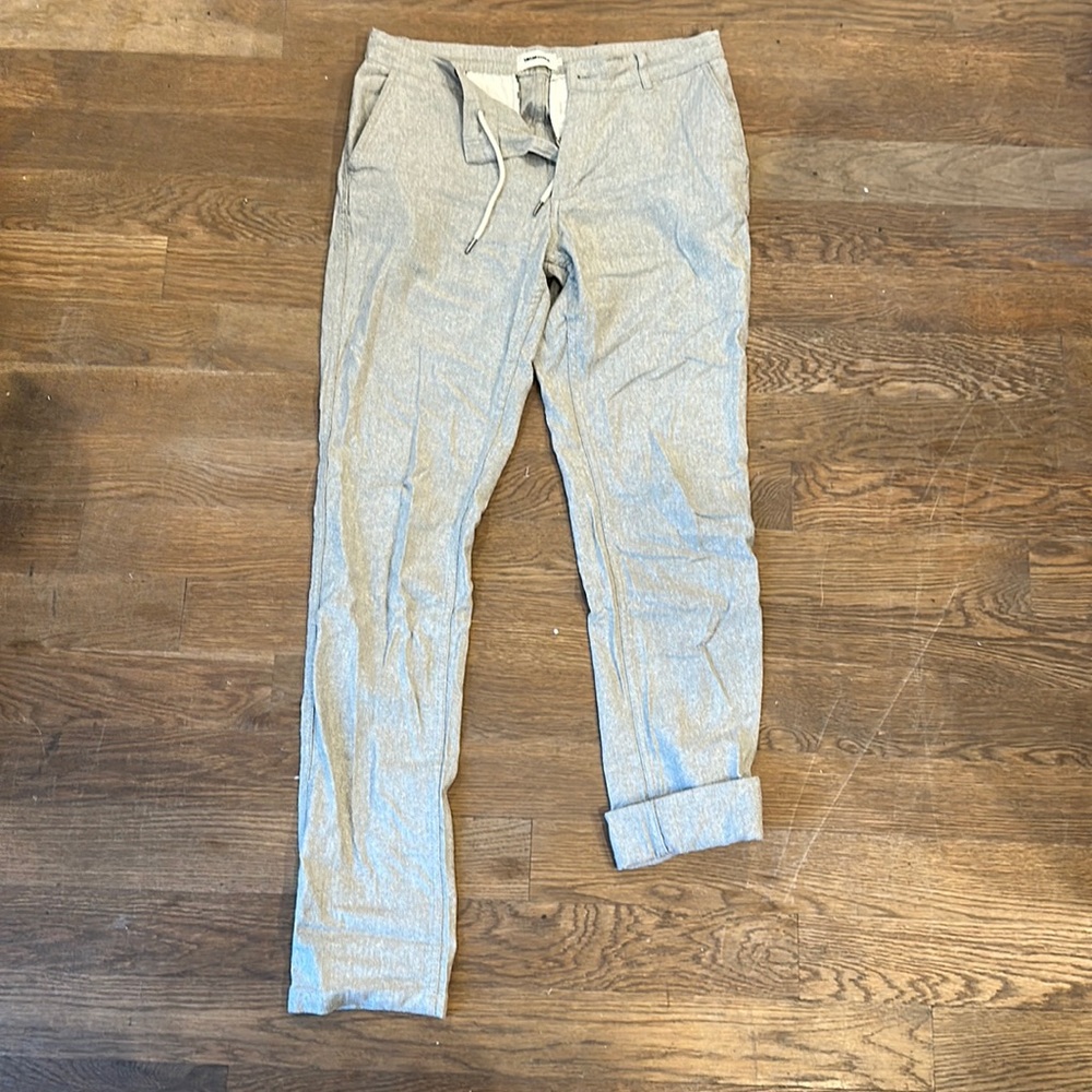 Taylor Stitch Easy Pant in Olive Herringbone